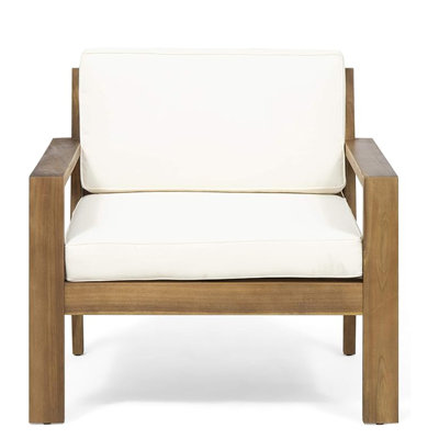 Upholstered Outdoor Club Chair