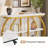 Industrial 3-Tier Console Table, 41.3" Entryway Table-1032694089
