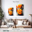 Roses orange vif Harnek-108561514