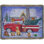 Jeté tissé «Holiday Puppy Ride» par Robert Andrea