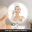 Miroir de salle de bain rond Naliyah-1418264218