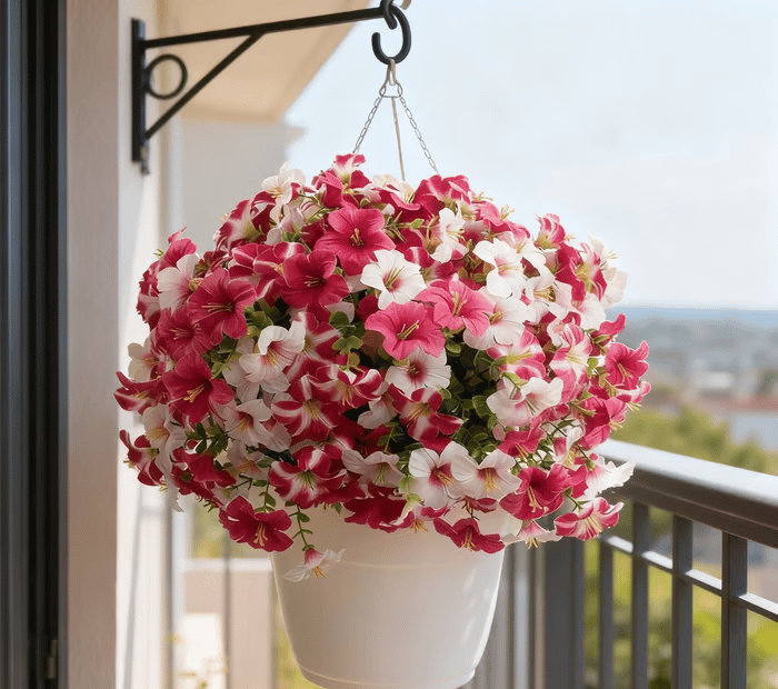  Fleurs artificielles artificielles pour la décoration intérieure Fleurs artificielles pour l'extérieur Bouquet extérieur Décoration de jardin
