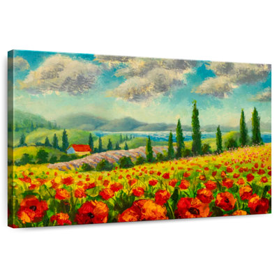 Champ de coquelicots Harnek