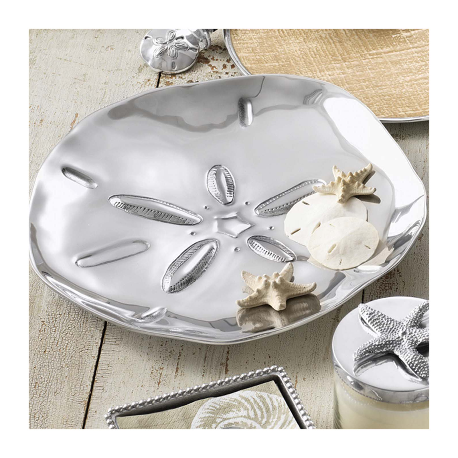 Mariposa Sand Dollar Platter
