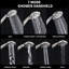 Douche combinée sans outil à 7 jets nickel brossé 1,8 gallons par minute