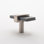 2” Length Rectangle Knob