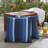 Napier Sunbrella® Outdoor Reversible Throw Pillow-2043132315-2043132307