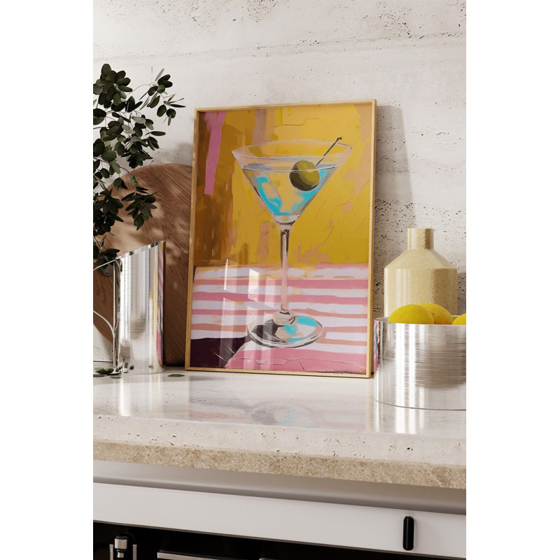 Peinture décorative encadrée