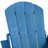 Morphew Foldable Outdoor Adirondack Chair With Ottoman-146355110