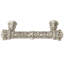 Carpe Diem 6330-3C Crowning Glory Queen Elizabeth Antique Brass Queen Elizabeth 5 inches c.c. pull w/ Swarovski Crystals in Antique Brass-340475392-340475404