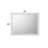 Naima White Finish Mirror