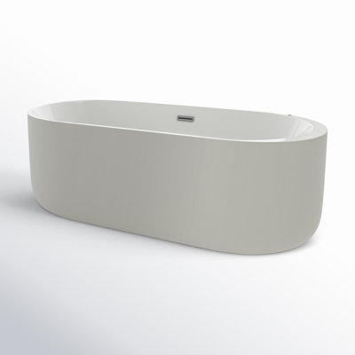 Contemporary-Modern 67'' Air Acrylic Bathtub