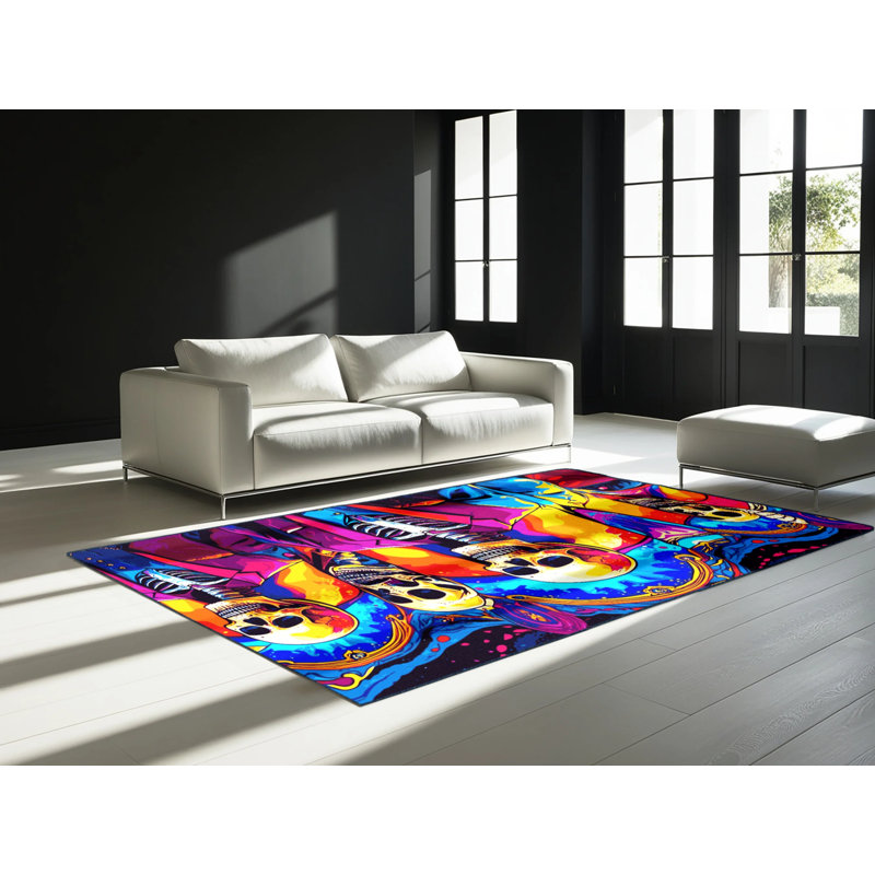 Plasma Dream Rug, Rectangle 2' x 3'