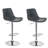 Kareema Swivel Upholstered Adjustable Height Counter Stool with Metal Frame-688602050-764305782