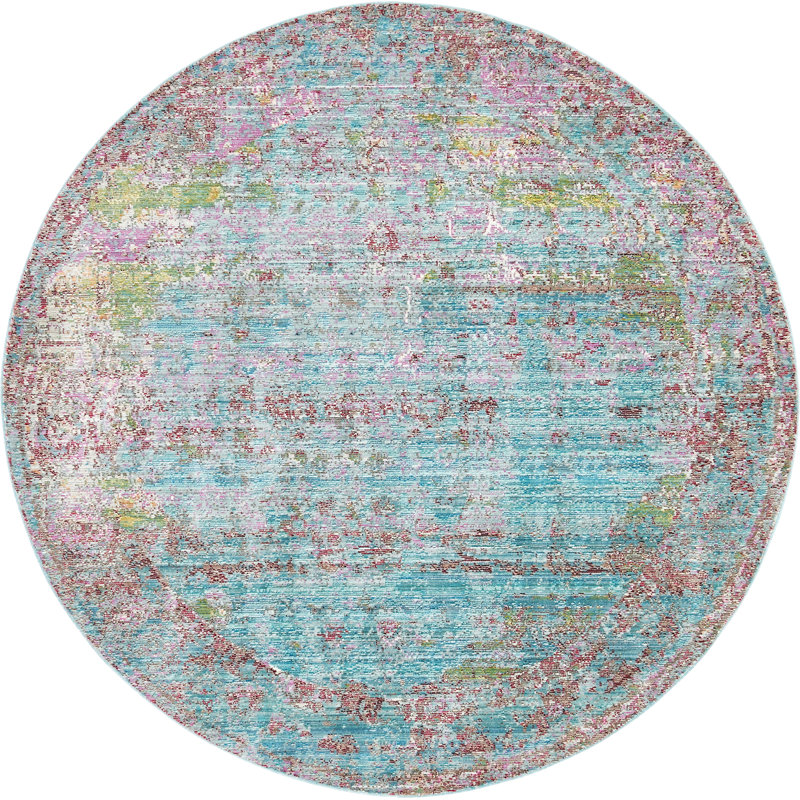 Oriental Indoor Rug, Round 6'1"