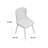 Orchard Hill Linen/Faux Leather Upholstered Dining Side Chair with Wooden Legs-946150265