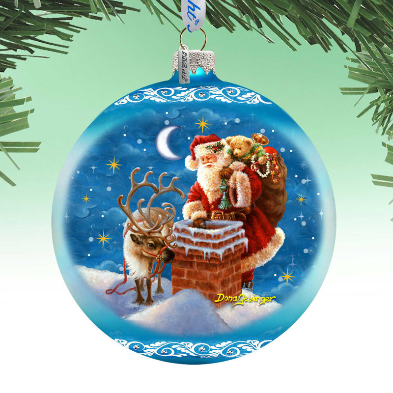 5.5'' Glass Ball Ornament