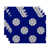 Bleu royal / ivoire