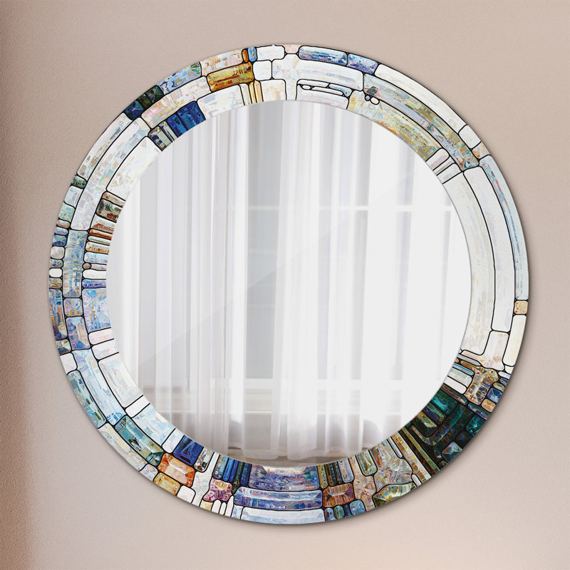 Huldar Glass Flat Wall Mirror