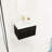 30" Bathroom Vanity, Black Chestnut Appearance, Thick Resin Basin, Smooth Hinges, Contemporary Sink 30 Inch Cabinet With Sink, Wall Mounted, Color, Edged Silent Accessory-1893250779