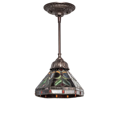 Luminaire suspendu conique à 1 lumière Middleton