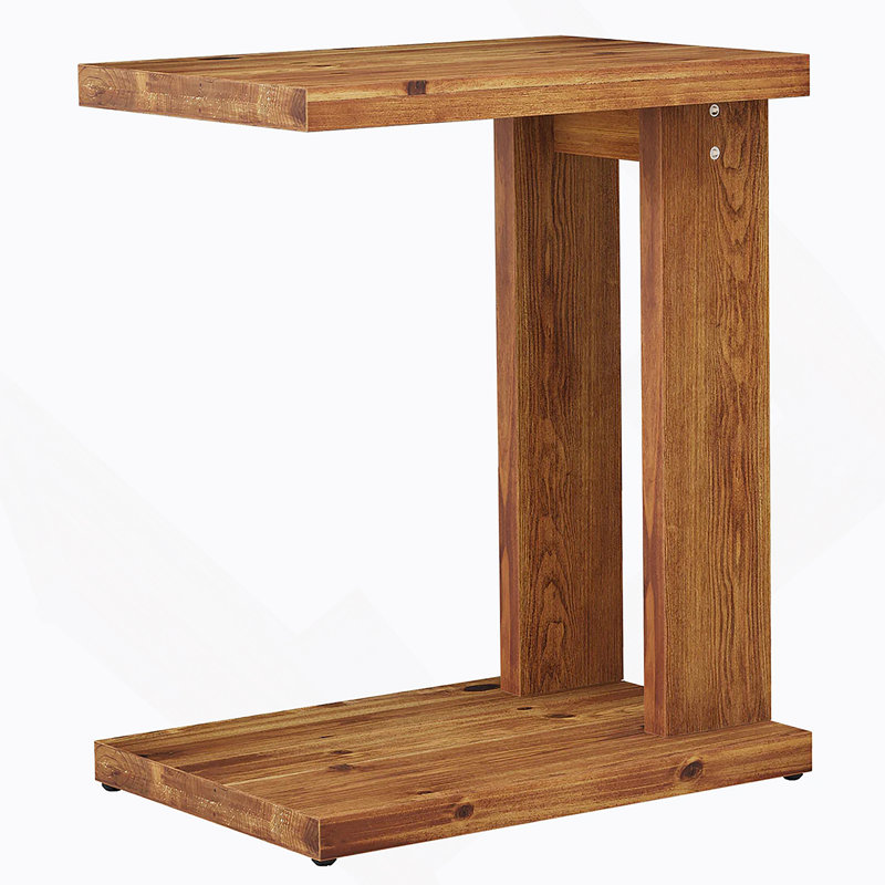 C-Shaped Bedside Nightstand,End Table,Side Table