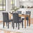 Espiye 18.7'' H Faux Leather Upholstered Parsons Chair-502115374