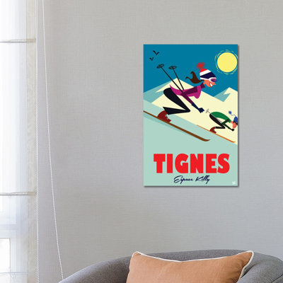 Tignes Espace Killy by Gary Godel - Gallery-Wrapped Canvas Giclée on Canvas
