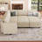 Nairoby Corduroy L-Shaped Sleeper Sectional-1536589878