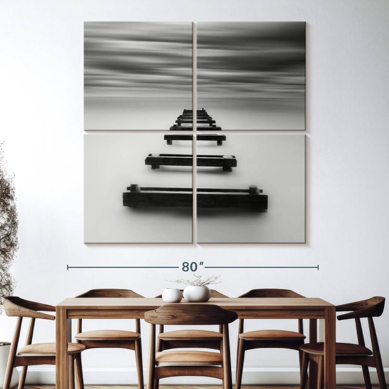 Aletra Pathway To Nowhere, 74" H x 74" W