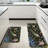 Elegant Geometric Shapes, 2 Count Non Slip Kitchen Mats