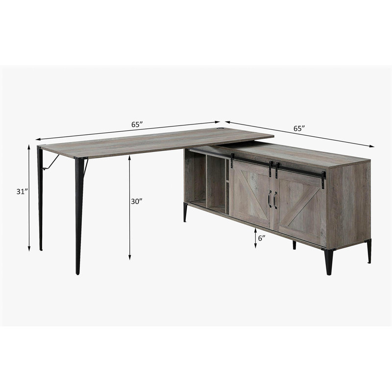 Bureau d'écriture avec armoire Zakawani