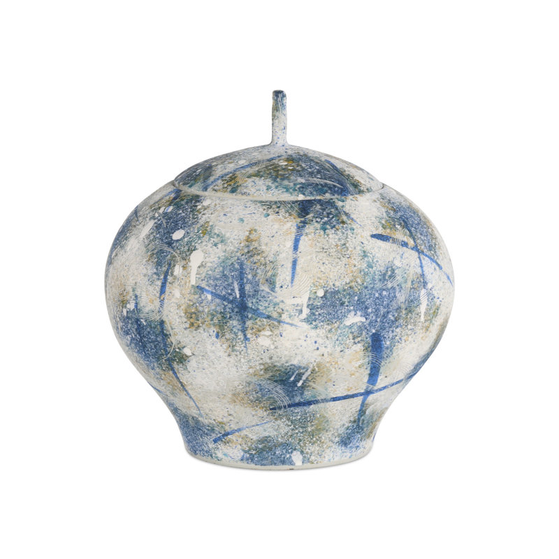 Jackson Blue & White Vase