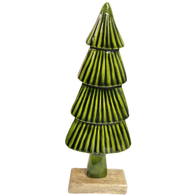16" Enamel Wooden Tree
