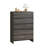 Modern 5-Drawer Vertical Dresser with Curved Corners and Flush Fronts,Soft Close Slides-571166373