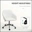 Chaise de bureau en similicuir, conception pivotante réglable pour le bureau personnel, look moderne élégant et sièges confortables