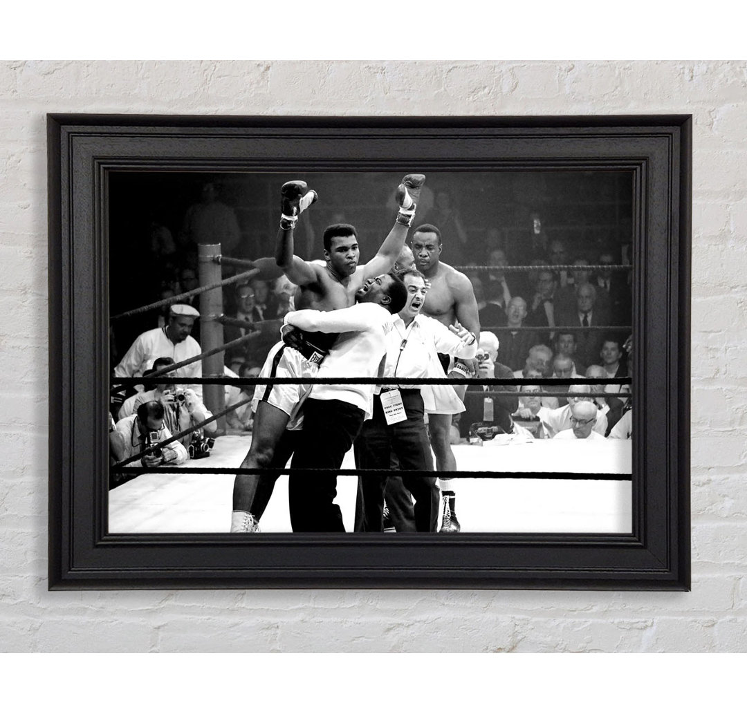 Muhammad Ali Victory - Einzelner Bilderrahmen Kunstdrucke