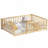 Twin Size Montessori Floor Bed with Slats, Fence, and Door for Kids, Sturdy Pine Wood Construction, Multi-Functional Design-757229243
