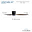 Ventiara 52" Led Flush Mount Indoor/outdoor Ceiling Fan-116509572-116509573