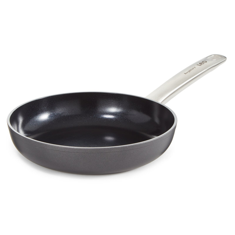 BergHOFF Graphite Non-stick Ceramic Frying Pan 8", Sustainable Recycled Material, 8"