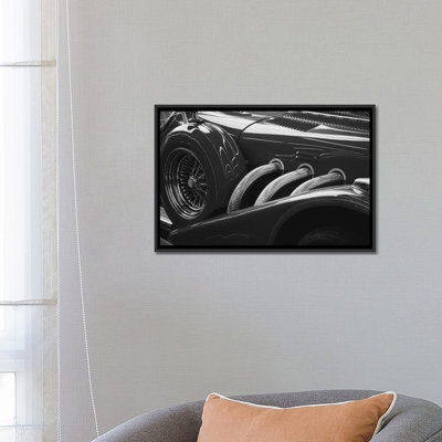 Voiture rétro, reproduction de photo sur toile