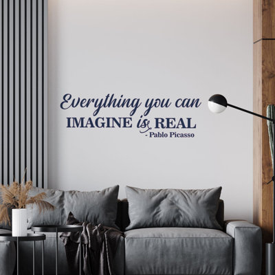 Text & Numbers Wall Decal