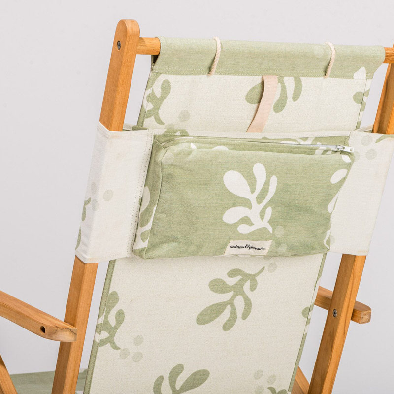 Chaise Tommy, Jacquard vert Benoît Jade