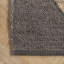 Tapis beige / brun crocheté à la main Lowman-1092892757
