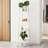 4-Tier Corner Shelf, Industrial Ladder Bookshelf With Metal Frame For Living Room, Bedroom, Home Office And Small Space Storage Display-140851322