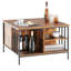 Table basse à plateau relevable avec rangement Farmhouse
