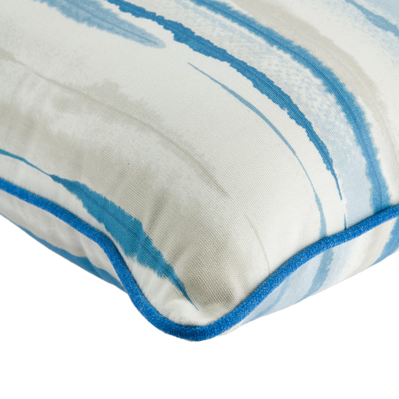 Housse de coussin Lillian August, Océan d'Antibe, H 20 po x l 20 po