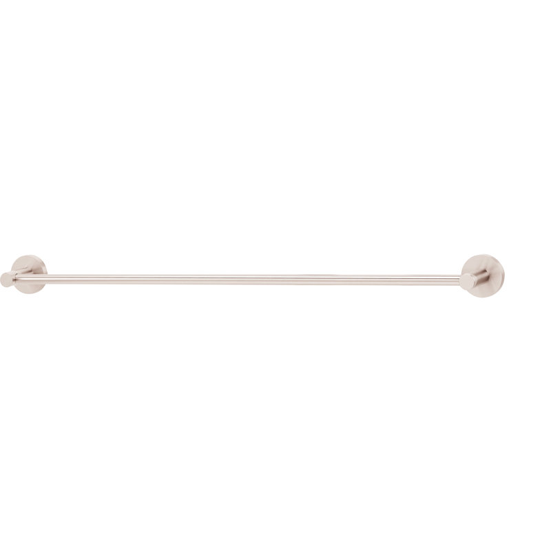 Towel Bar, 2" H x 25.88" L x 2.38" D, Polished Nickel
