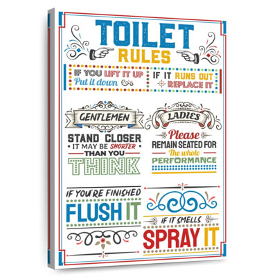 Toilettes colorées Tergel