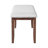 Anakin Linen Upholstered Bench with Rubberwood Legs-1984186850